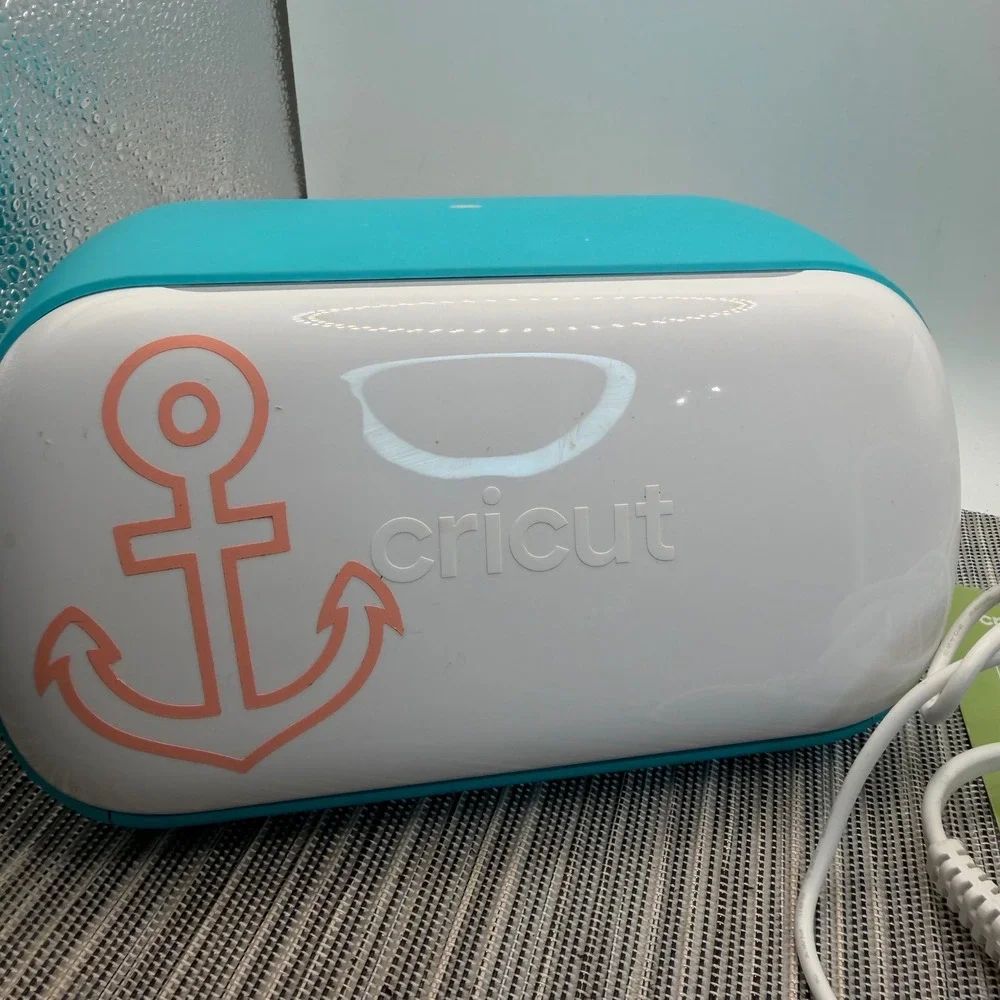 Cricut Joy Smart Cutting Machine Bundle Teal Tools Vinyl Iron-On Mat JCTR101